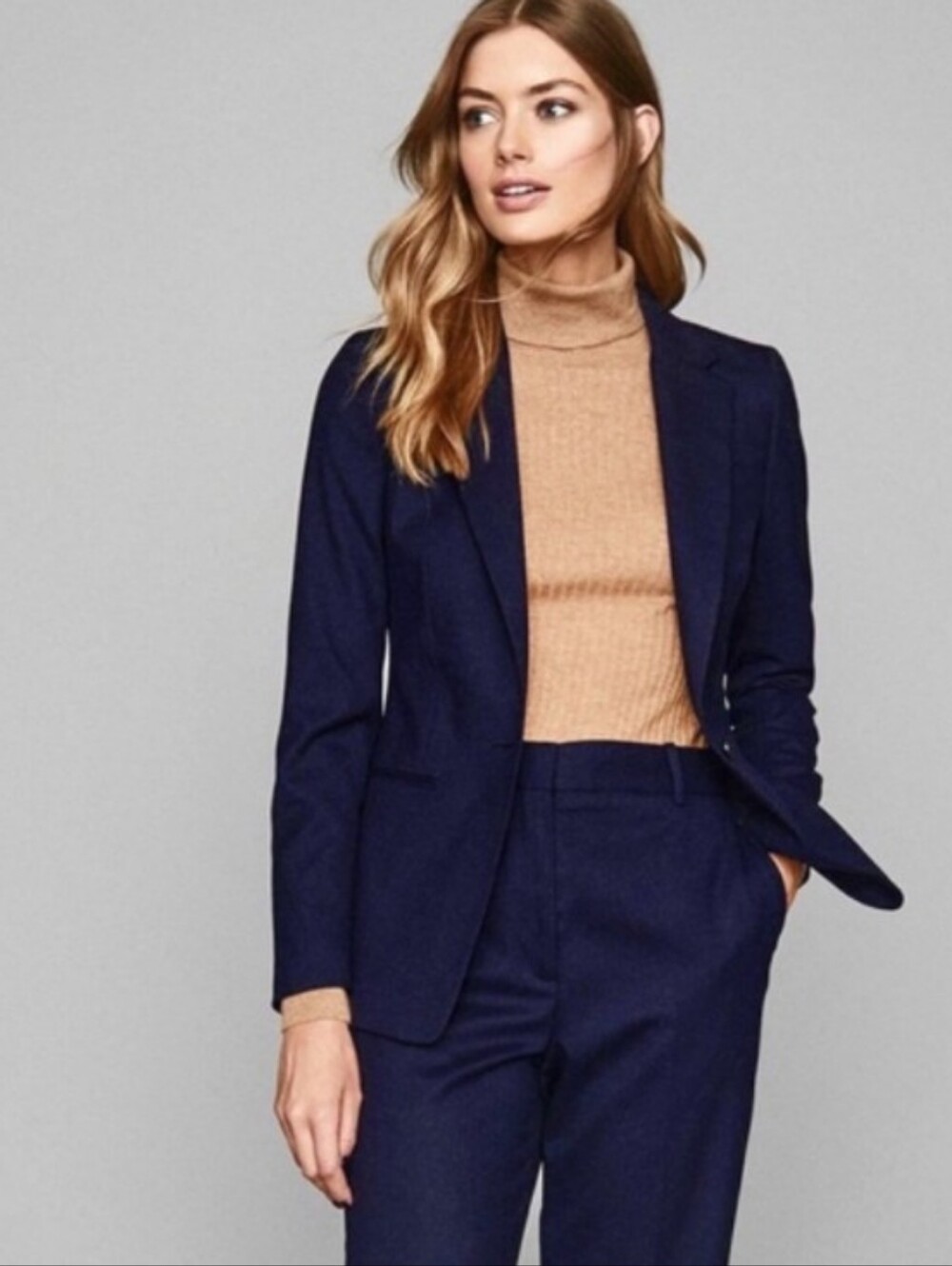 Reiss Delo Tailored Blazer Jacket Wool Blend